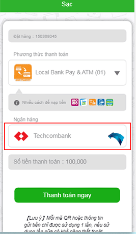 All-in-one payment bước 4
